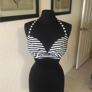 Victoria Secret Bikini Top, size 34 DD, push up  lined.